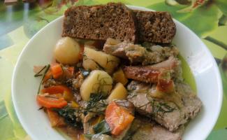 Свинина с кабачками - простое и вкусное блюдо